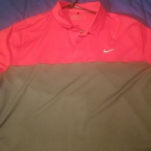 Nike dri fit golf shirt